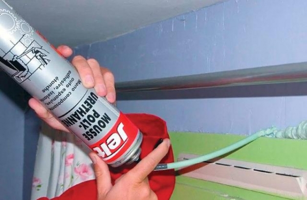 Как правильно пользоваться монтажной пеной Как правильно пользоваться монтажной пеной