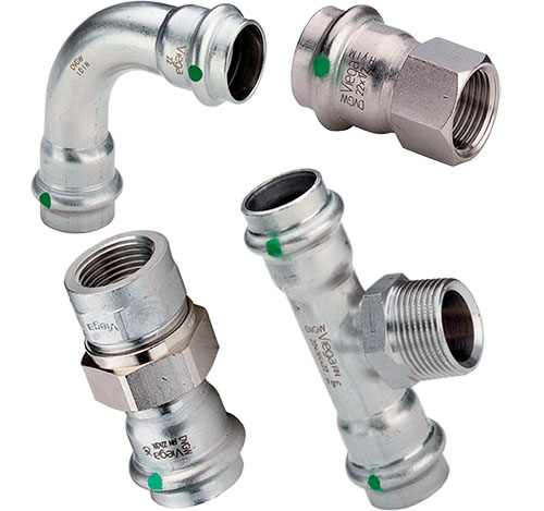 Какие фитинги можно использовать для трубы из нержавейки