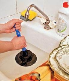 Засор в раковине на кухне &ndash; способы устранения и методы профилактики