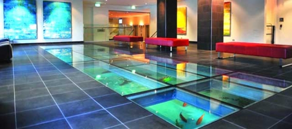 Стеклянный пол &ndash; изысканный дизайн вашего дома