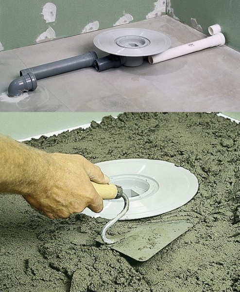 Как сделать душевой поддон своими руками