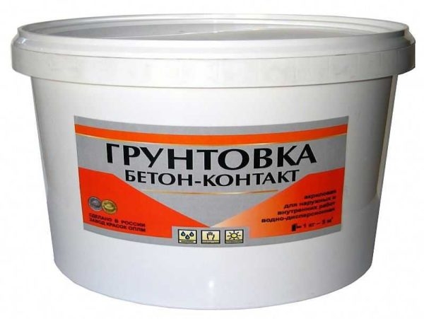 Грунтовка «Бетоноконтакт» — что такое и для чего нужна Грунтовка «Бетоноконтакт» — что такое и для чего нужна