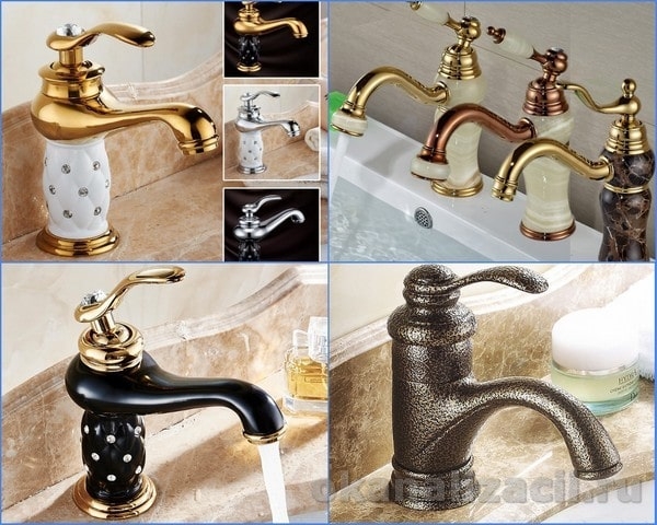 Виды гусаков для смесителя в ванной, их замена и ремонт