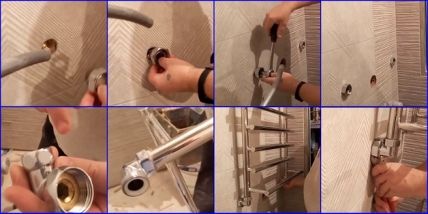 Змеевик для ванной комнаты: выбор и особенности установки Змеевик для ванной комнаты: выбор и особенности установки