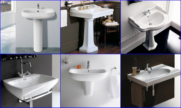 Высота установки раковины в ванной: стандарт от пола Высота установки раковины в ванной: стандарт от пола