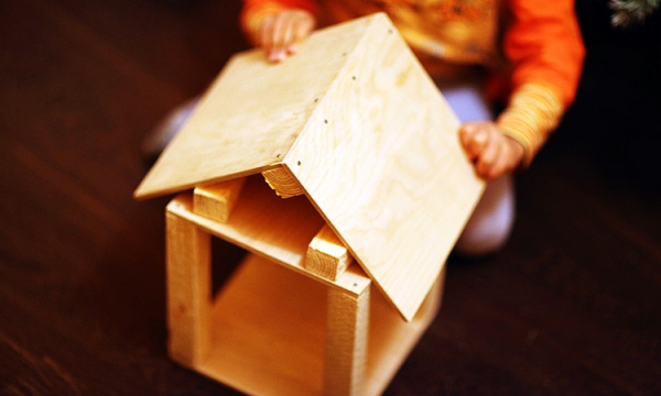 Порадуем курочек оригинальной кормушкой Порадуем курочек оригинальной кормушкой