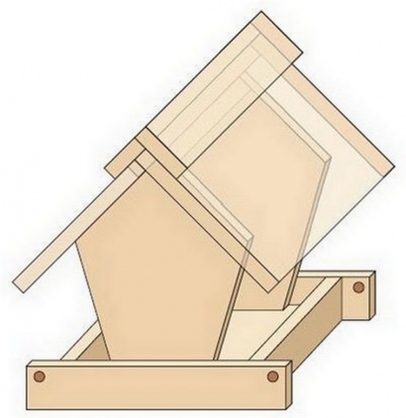 Мастерим кормушку для курочек из дерева Мастерим кормушку для курочек из дерева