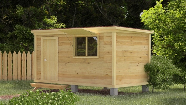 Строим мини курятник для 5 курочек Строим мини курятник для 5 курочек