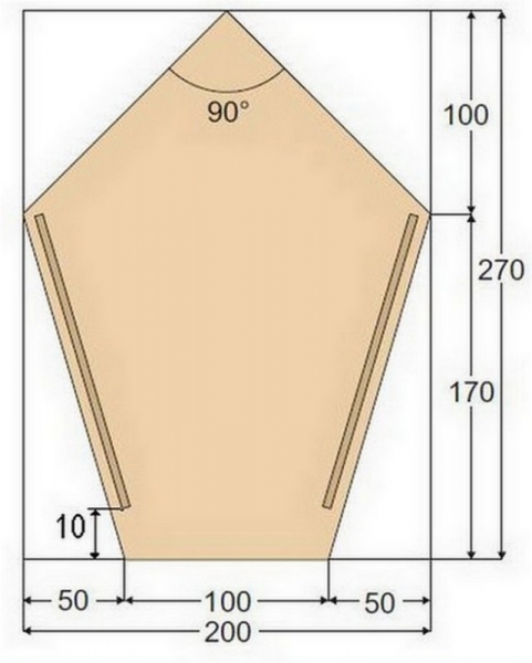 Мастерим кормушку для курочек из дерева Мастерим кормушку для курочек из дерева