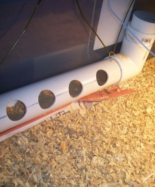 Как сконструировать кормушку из пластиковой трубы