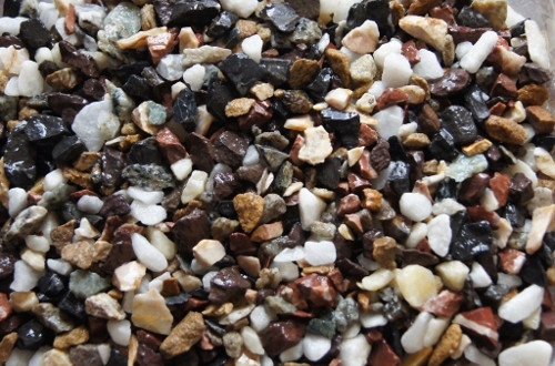 Мраморная крошка как элемент декорации Мраморная крошка как элемент декорации