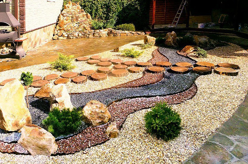 Мраморная крошка как элемент декорации Мраморная крошка как элемент декорации