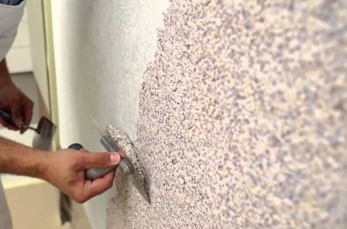 Мраморная крошка как элемент декорации Мраморная крошка как элемент декорации