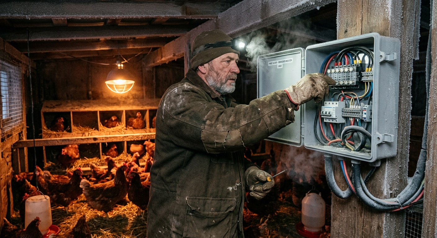 Безопасная электрификация курятника: как использовать плавкие предохранители специального назначения для защиты инкубаторов и систем обогрева