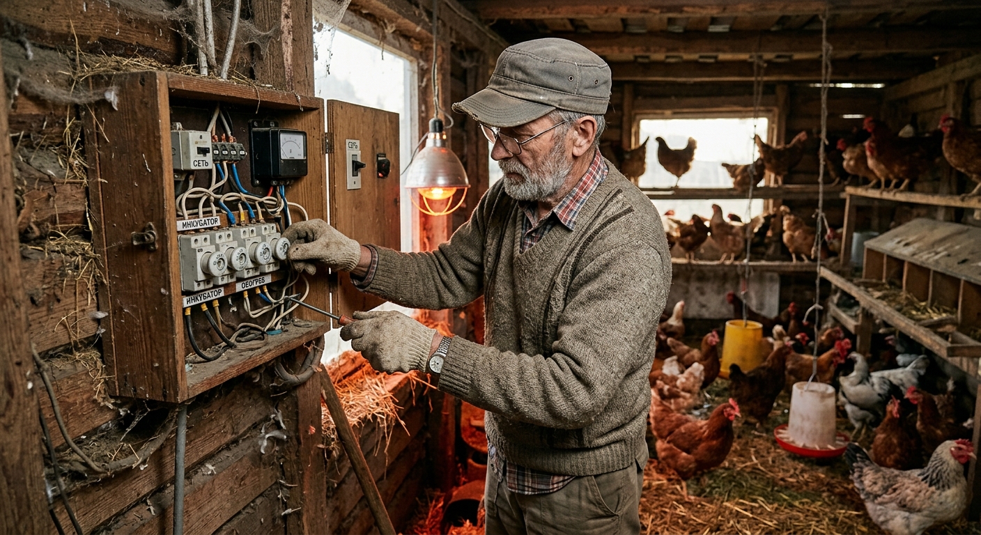 Безопасная электрификация курятника: как использовать плавкие предохранители специального назначения для защиты инкубаторов и систем обогрева
