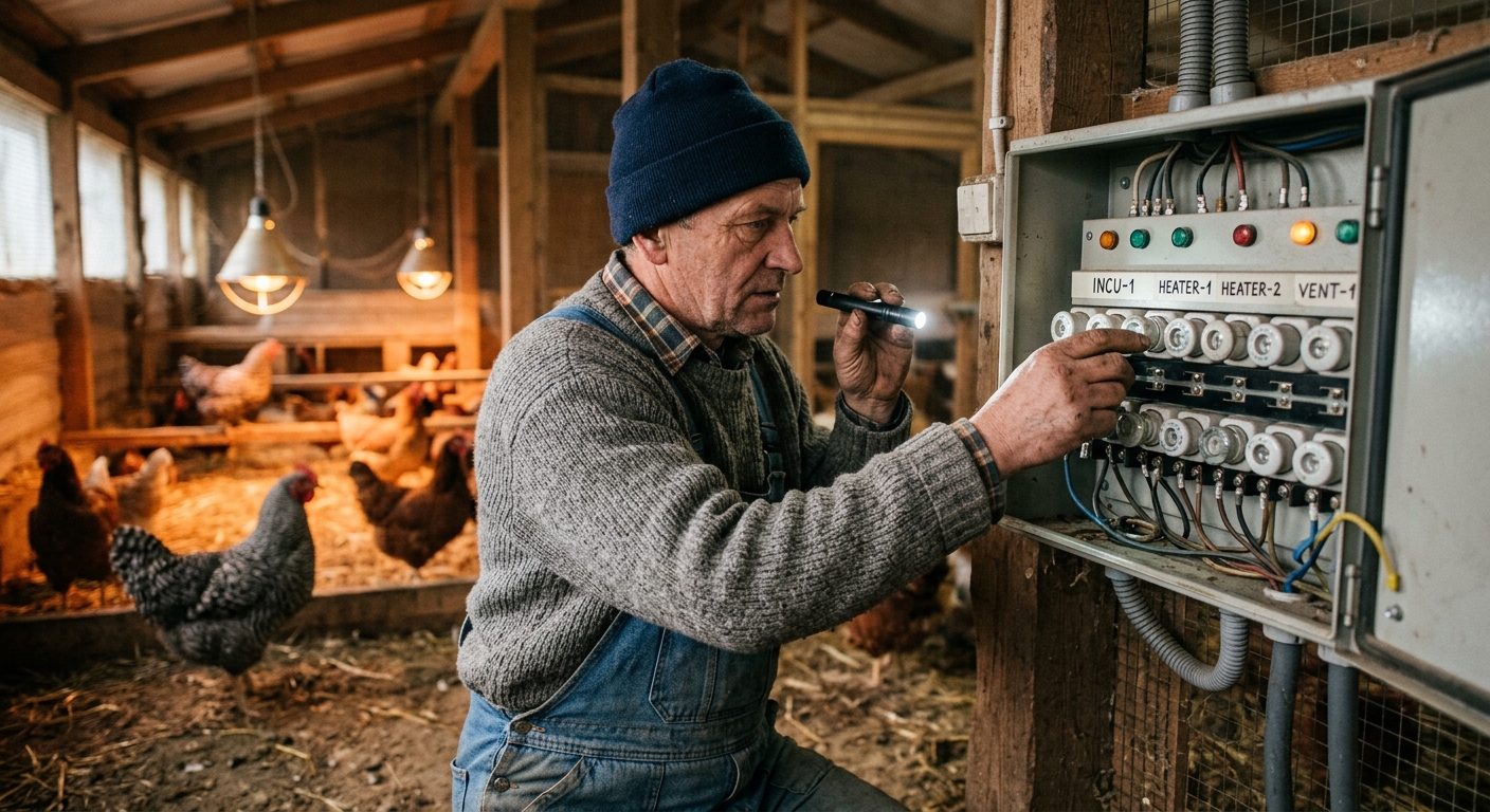 Безопасная электрификация курятника: как использовать плавкие предохранители специального назначения для защиты инкубаторов и систем обогрева